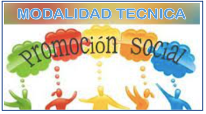 Modalidad Técnica de Promoción Social